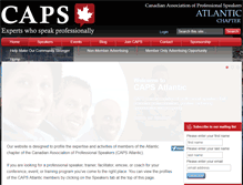 Tablet Screenshot of capsatlantic.com